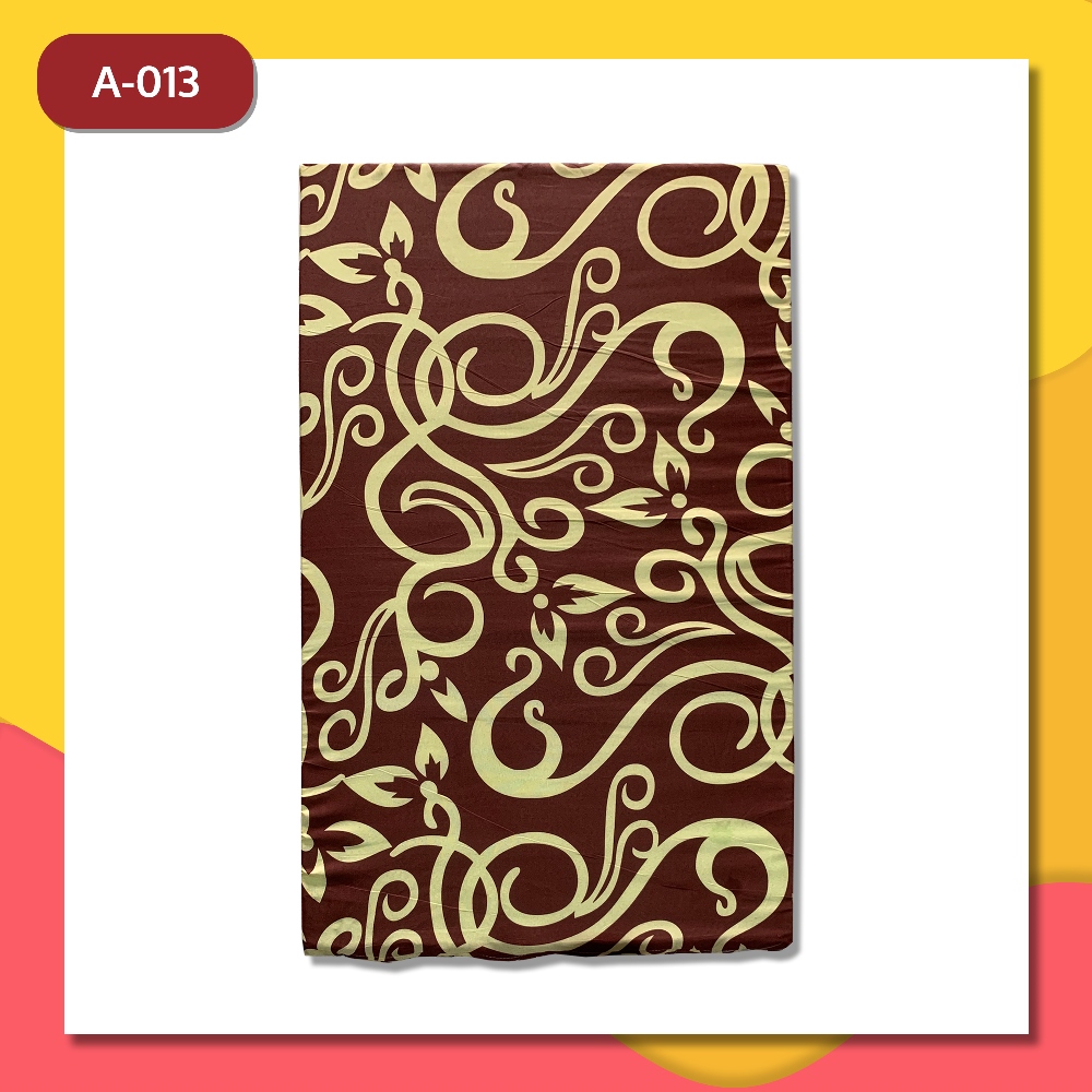 Alas Setrika Motif Classic Coklat